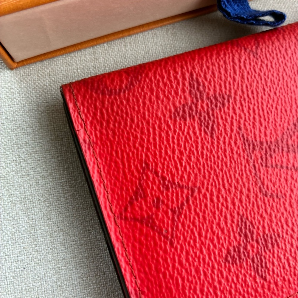 Louis Vuitton Taigarama Neon Monogram Bi fold Wallet card organizer men’s women - Picture 7 of 9